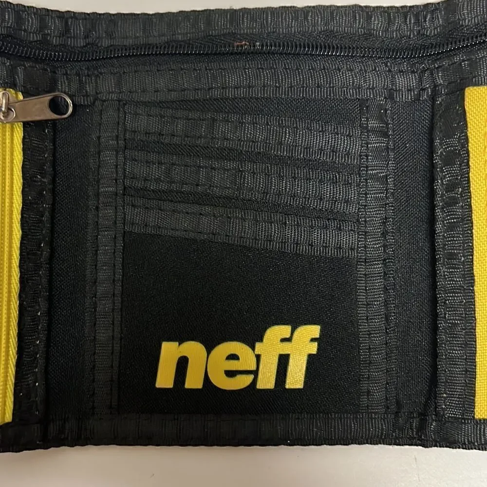Neff Trifold Velcro Wallet , Cowboy wearing 3d glasses